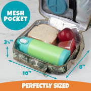 Bentology Insulated Reusable Lunch Bag Tote - Jets