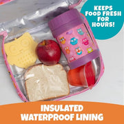 Bentology Insulated Reusable Lunch Bag Sleeve - Owl