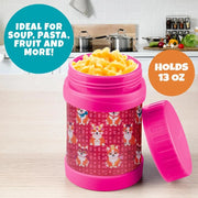 Bentology Reusable Insulated Food Jar - Corgi Dog