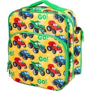 Bentology Insulated Reusable Lunch Bag Tote - Monster Truck