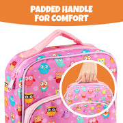 Bentology Insulated Reusable Lunch Bag Tote - Owl