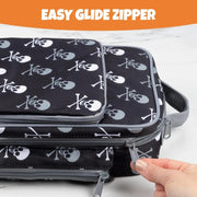 Bentology Insulated Reusable Lunch Bag Tote - Skull