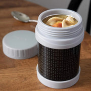 Bentology Convertible Kit - 2 in 1 Reusable Lunch Bag, Hard Ice Pack, Insulated Food Jar - Black Checker