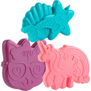 Bentology Reusable Hard Ice 3 Mulit Pack - Kitty Cat, Narwhal, Unicorn