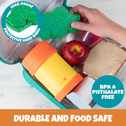 Bentology Reusable Hard Ice 3 Pack - Green Truck