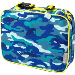 Bentology Insulated Reusable Lunch Bag Sleeve - Blue Camouflage