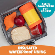 Bentology Insulated Reusable Lunch Bag Sleeve - Skull