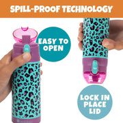 Bentology Reusable Insulated Water Bottle - Cheetah