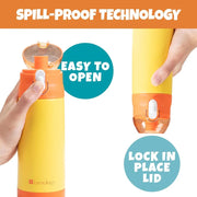 Bentology Reusable Insulated Water Bottle - Yellow