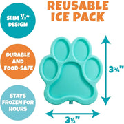 Bentology 3 in 1 Lunch Kit - Bag, Water Bottle, Hard Ice Pack - Cheetah