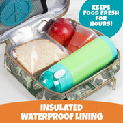 Bentology Insulated Reusable Lunch Bag Tote - Jets