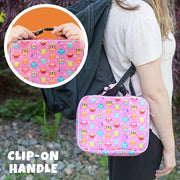 Bentology Insulated Reusable Lunch Bag Sleeve - Owl