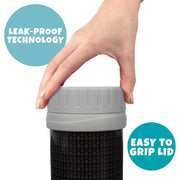 Bentology Reusable Insulated Food Jar - Black Checker
