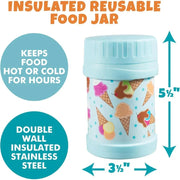 Bentology Reusable Insulated Food Jar - Ice Cream