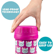 Bentology Reusable Insulated Food Jar - Kitty Cat