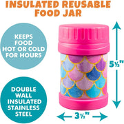 Bentology Reusable Insulated Food Jar - Mermaid
