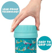 Bentology Reusable Insulated Food Jar - Narwhal
