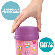Bentology Reusable Insulated Food Jar - Owl