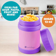 Bentology Reusable Insulated Food Jar - Pink