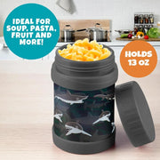 Bentology Reusable Insulated Food Jar - Shark