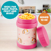 Bentology Reusable Insulated Food Jar - Unicorn