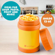 Bentology Reusable Insulated Food Jar - Yellow