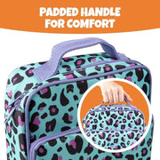 Bentology Insulated Reusable Lunch Bag Tote - Cheetah