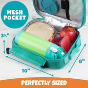 Bentology Insulated Reusable Lunch Bag Tote - Turquoise