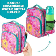 Bentology Insulated Reusable Lunch Bag Tote - Flowers