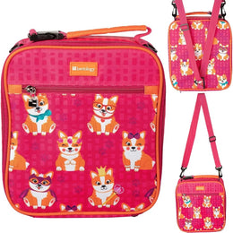 Bentology Convertible - 2 in 1 Reusable Lunch Bag - Corgi
