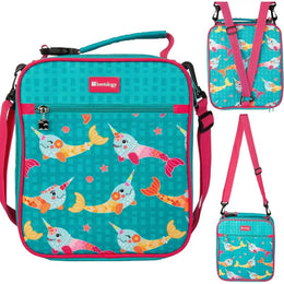 Bentology Convertible - 2 in 1 Reusable Lunch Bag - Narwhal