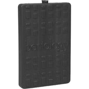 Bentology Convertible Kit - 2 in 1 Reusable Lunch Bag, Hard Ice Pack, Insulated Food Jar - Black Checker