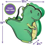 Bentology Insulated Lunch Bag Tote- Green Dinosaur