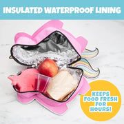 Bentology Insulated Lunch Bag Tote- Pink Unicorn