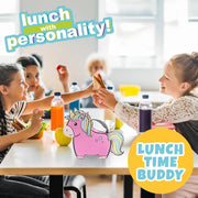 Bentology Insulated Lunch Bag Tote- Pink Unicorn