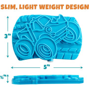 Bentology Reusable Hard Ice 3 Pack - Blue Truck