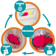 Bentology Reusable Hard Ice 3 Pack - Ice Cream