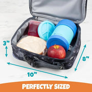 Bentology Insulated Reusable Lunch Bag Sleeve - Fish