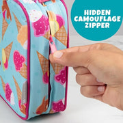 Bentology Insulated Reusable Lunch Bag Sleeve - Ice Cream