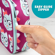 Bentology Insulated Reusable Lunch Bag Sleeve - Kitty Cat