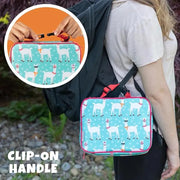 Bentology Insulated Reusable Lunch Bag Sleeve - Llama