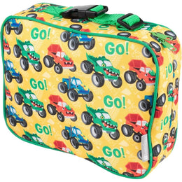 Bentology Insulated Reusable Lunch Bag Sleeve - Monster Truck