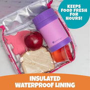 Bentology Insulated Reusable Lunch Bag Sleeve - Paris