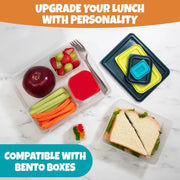Bentology Bento Buddy with 4 Reusable Storage Meal Prep Containers -  Green