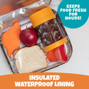 Bentology 3 in 1 Lunch Kit - Bag, Food Jar, Hard Ice Pack - Dinosaur