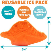 Bentology 3 in 1 Lunch Kit - Bag, Food Jar, Hard Ice Pack - Dinosaur