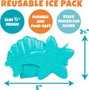 Bentology 3 in 1 Lunch Kit - Bag, Food Jar, Hard Ice Pack - Mermaid