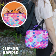 Bentology 3 in 1 Lunch Kit - Bag, Food Jar, Hard Ice Pack - Mermaid