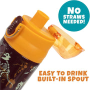 Bentology Reusable Insulated Water Bottle - Dinosaur