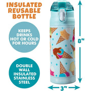 Bentology Reusable Insulated Water Bottle - Ice Cream